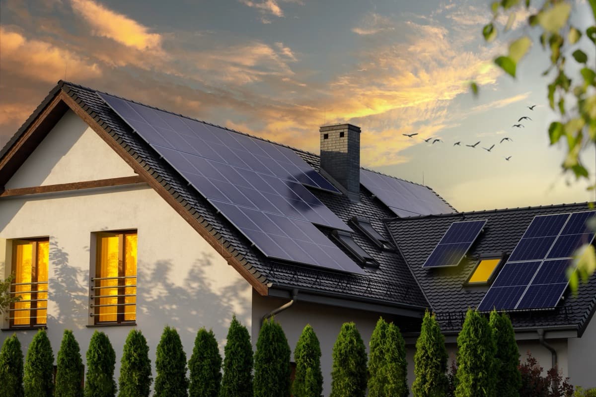 Panneaux solaires - Production d'énergie renouvelable GEDIA